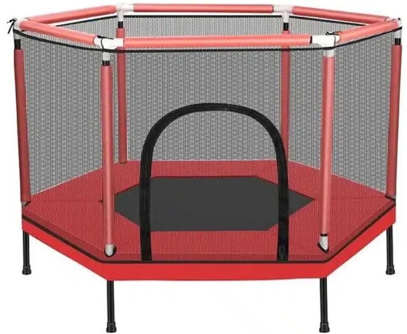 טרמפולינת קפיצים בצורת משושה לילדים